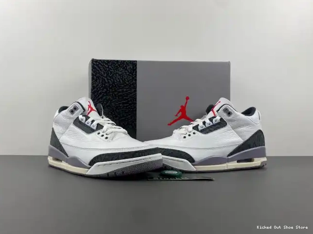 Kicked Out Shoe Store Cement Air CT8532-106 Jordan Grey 3 0606